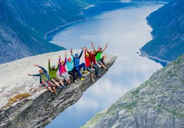 Trekking in norvegia