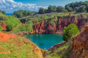 Cava di Bauxite a Otranto