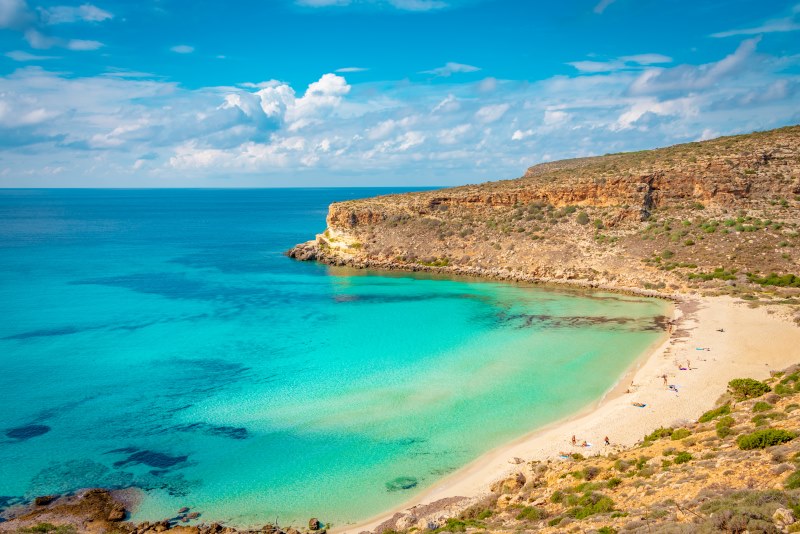Spiaggia dei Conigli a Lampedusa