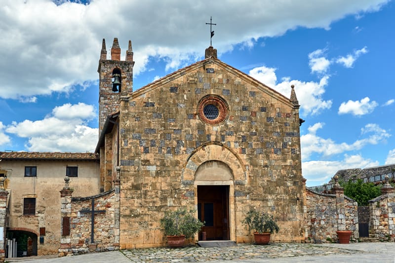 chiesa monteriggioni