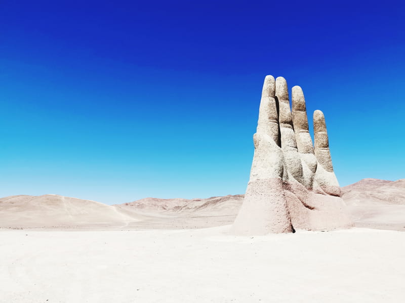 mano del deserto