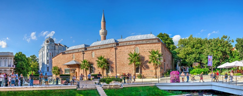 moschea di dzhumaya a plovdiv