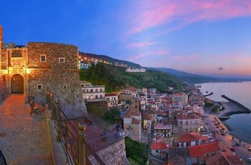 pizzo calabro tramonto