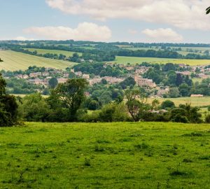 Cotswolds visuale panoramica