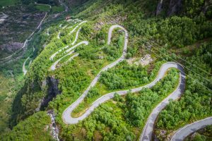 strada da Lysebotn a Kjerag