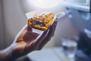 snack in aereo