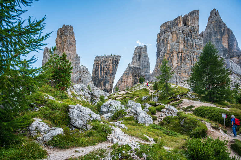 Cortina d'Ampezzo le 5 torri