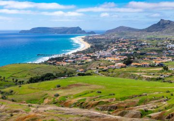 isola di porto santo panoramica