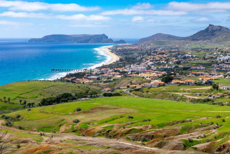 isola di porto santo panoramica