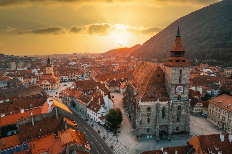 Brasov chiesa nera