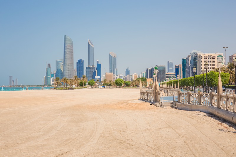 Spiagge di Abu Dhabi Corniche Beach