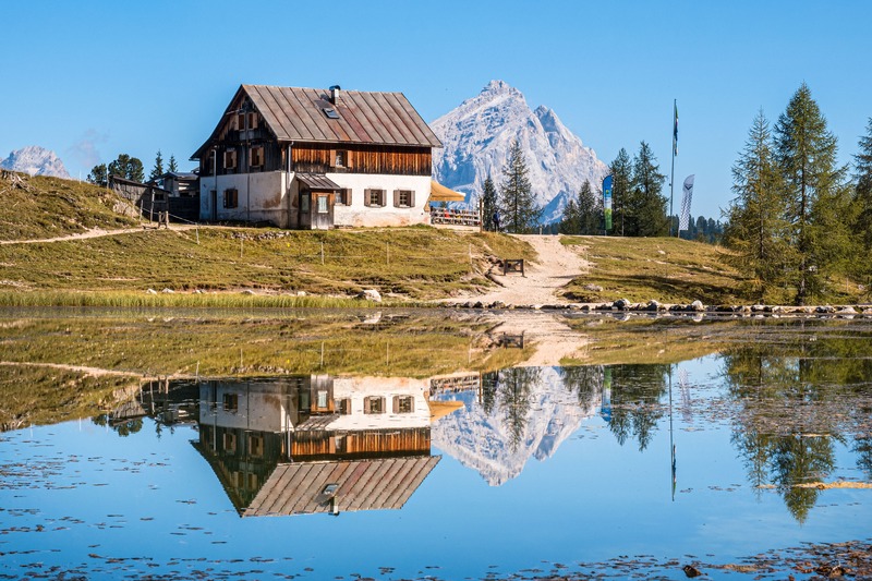 Lago Federa rifugio Palmieri