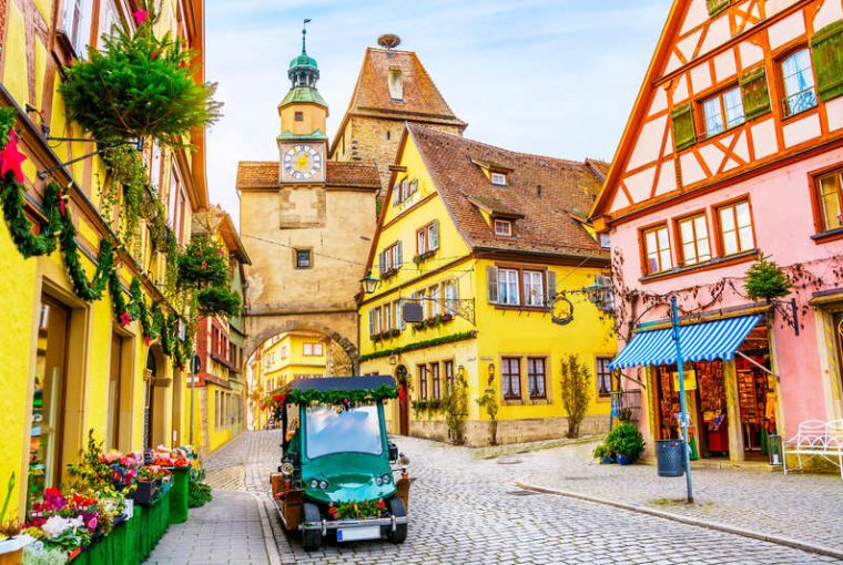 Rothenburg ob der Tauber periodo natalizio