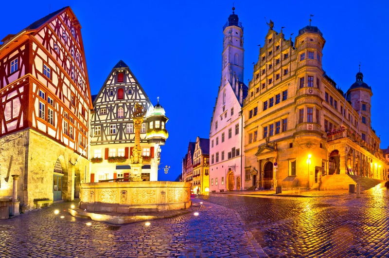 Rothenburg ob der Tauber Marktplatz