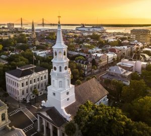 Charleston dall'alto