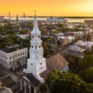 Charleston dall'alto
