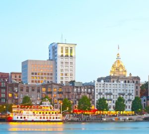 Savannah vista panoramica