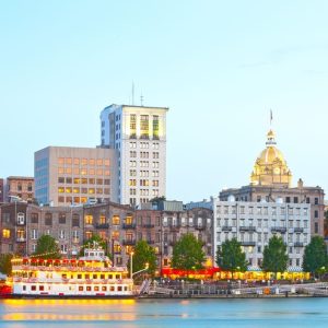 Savannah vista panoramica